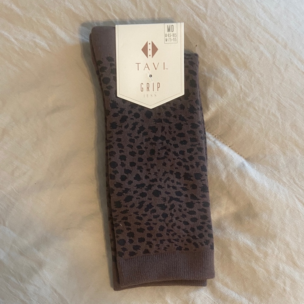 Tavi Jess Tube Sticky Socks in Dusty Lynx - Medium